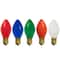 Multicolor Opaque C7 Incandescent Replacement Bulbs, 25ct.